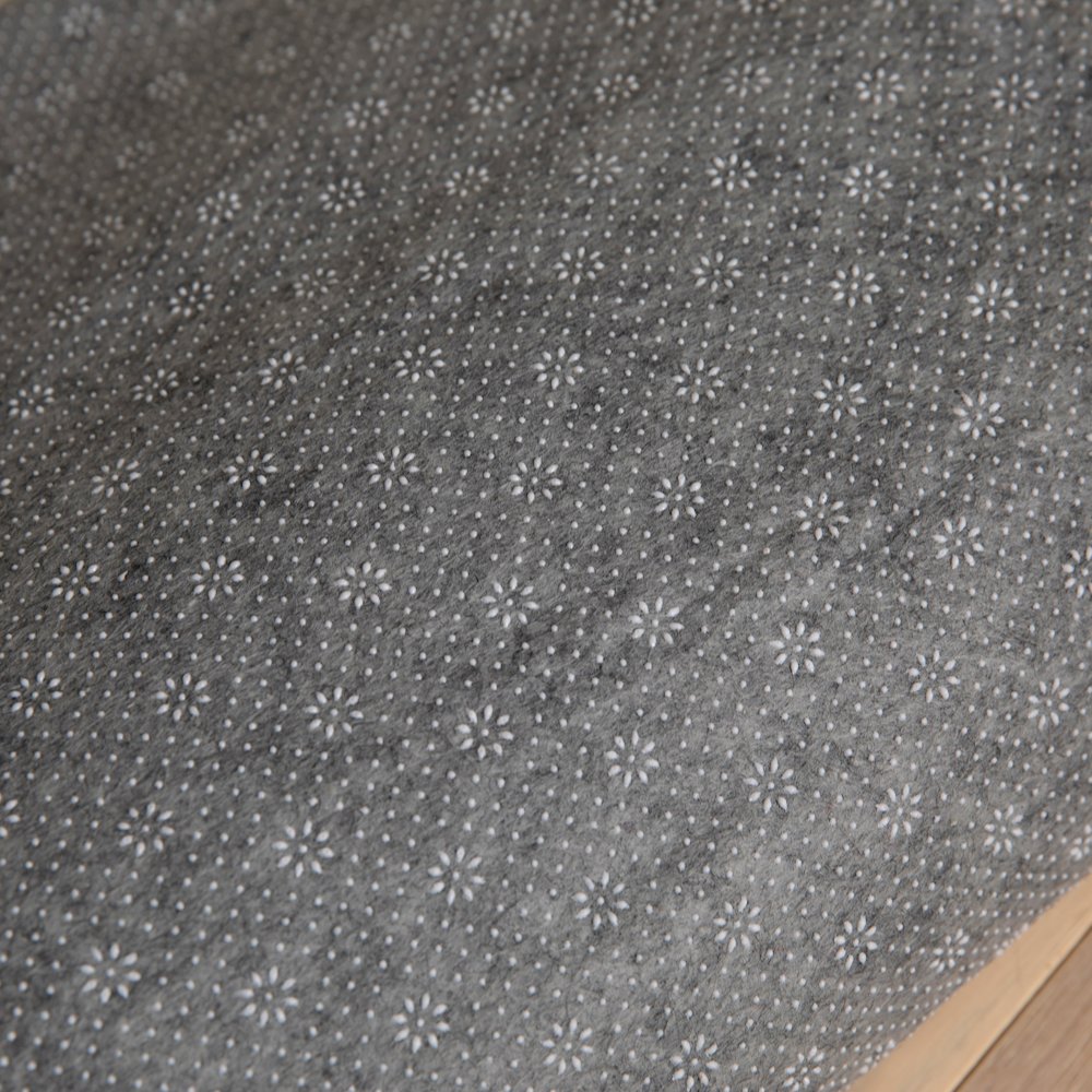 Slide-Stop Cushion Rug Pad, 1/4" Thick, for 5'x8' Area Rug, Gray. Picture 8