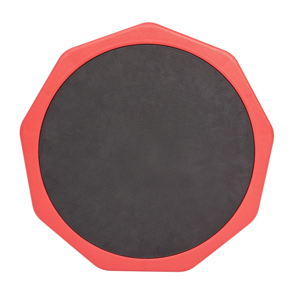 Adjustable Height Kids Active Stool with Bottom in Red, 14" - 18" Seat Height. Picture 12