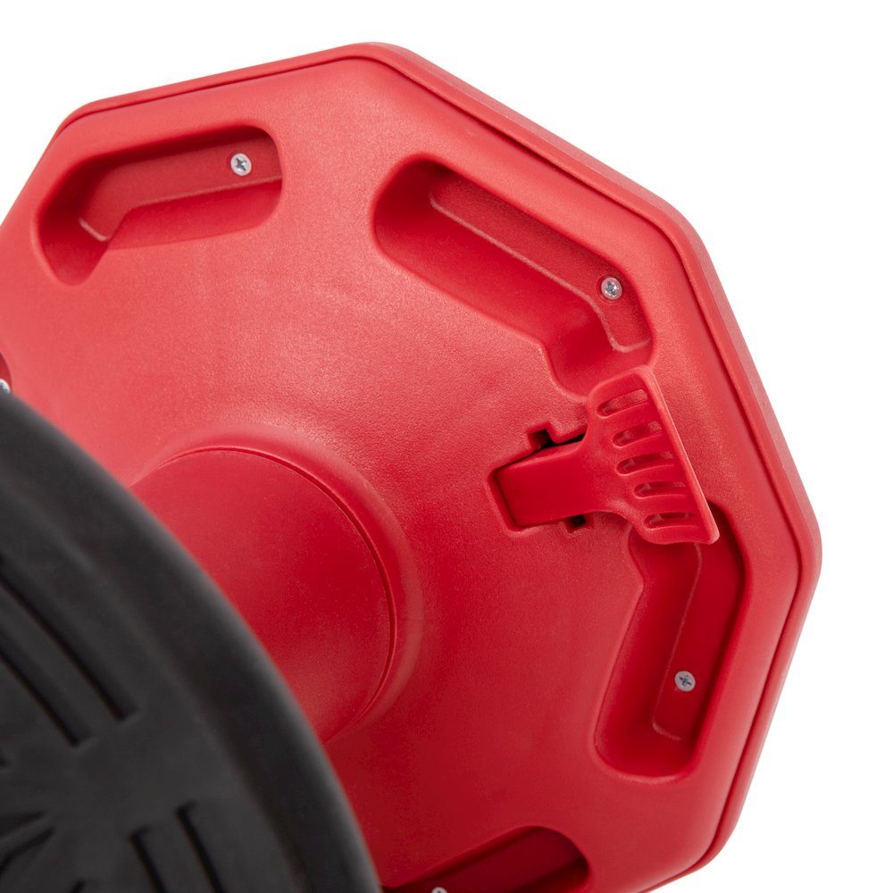 Adjustable Height Kids Active Stool with Bottom in Red, 14" - 18" Seat Height. Picture 14