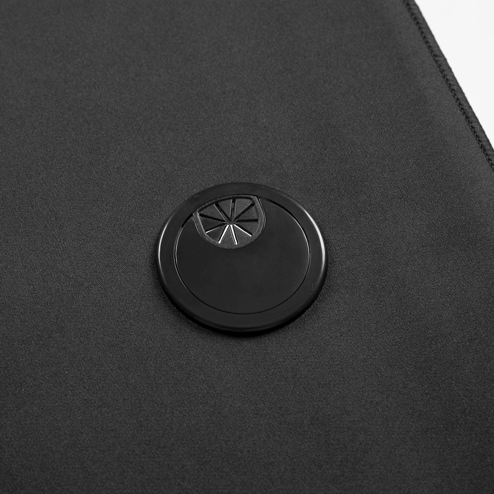 Gaming Desk and Blue Footrest Reclining Gaming Chair Set. Picture 12