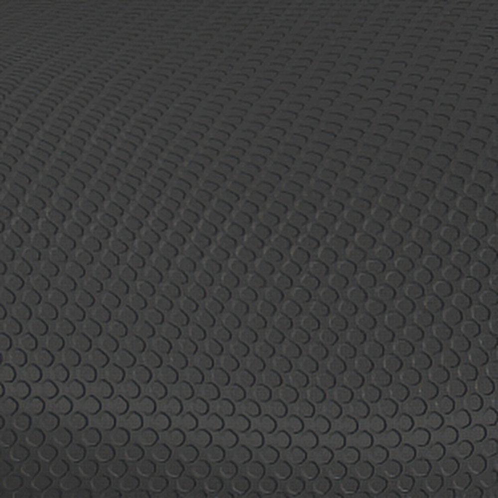Mid-Back Black Mesh Swivel Task Office Chair with Flip-Up Arms and Roller Wheels. Picture 9