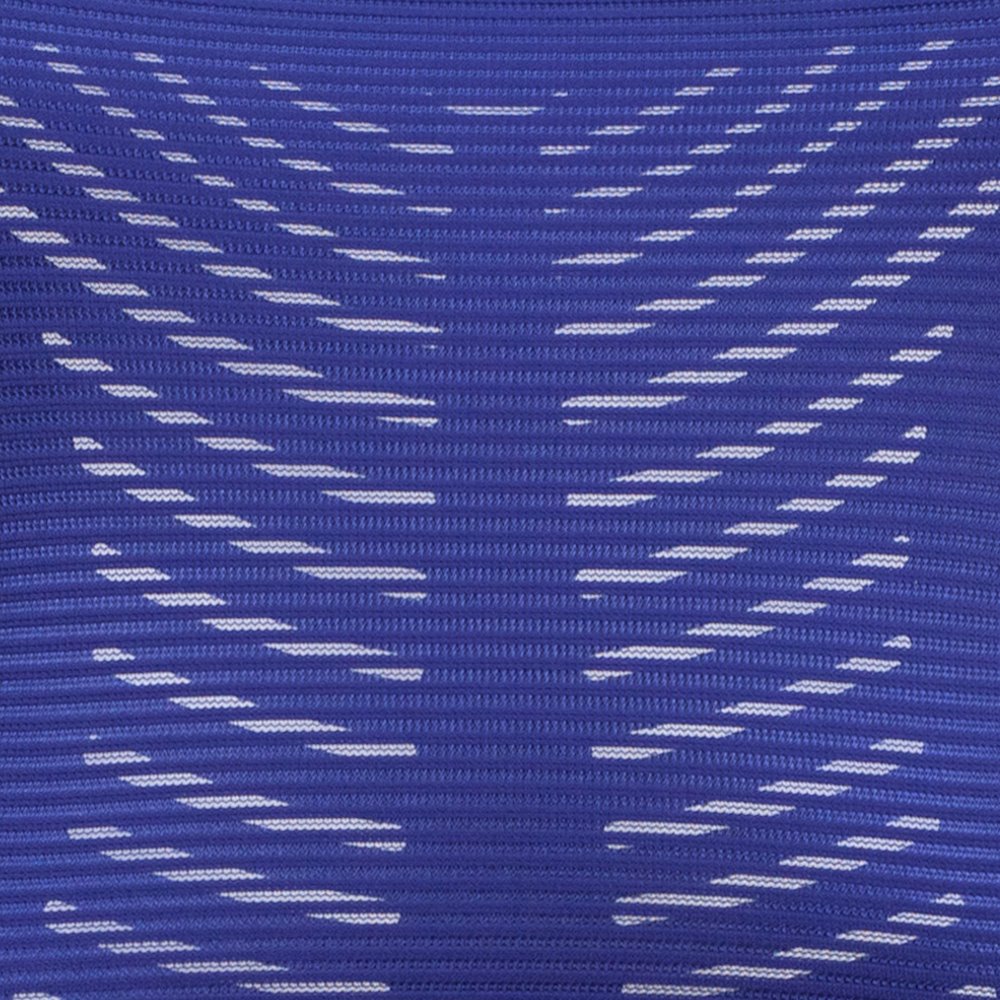 High Back Designer Blue Mesh Executive Swivel Ergonomic Office Chair with Adjustable Arms. Picture 11