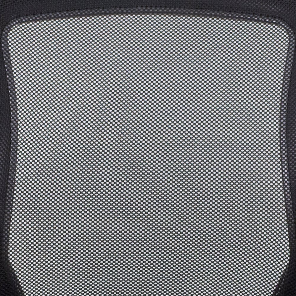 Mid-Back Black Mesh Swivel Ergonomic Task Office Chair with Gray Frame and Flip-Up Arms. Picture 10
