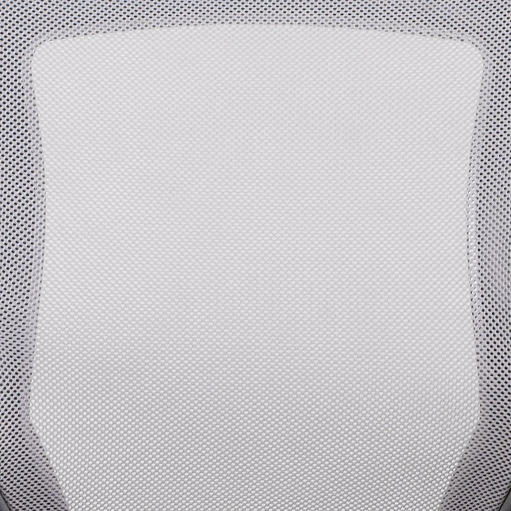 Mid-Back Gray Mesh Swivel Task Office Chair with Gray Frame and Flip-Up Arms. Picture 13