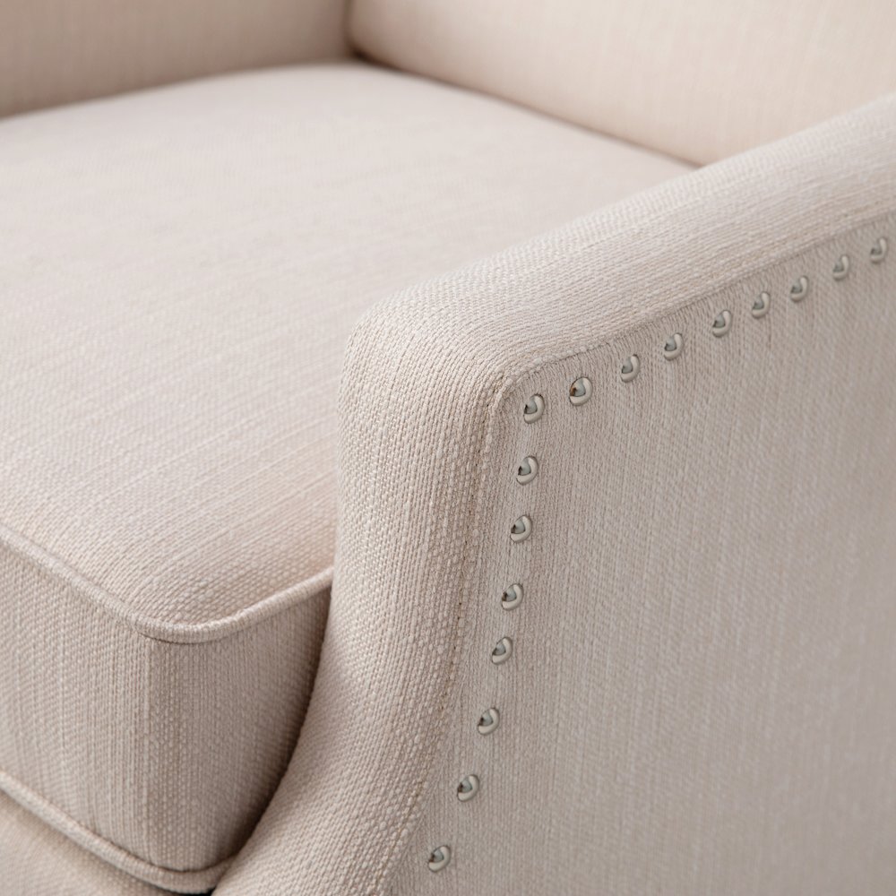 Traditional Slim Push Back Recliner Chair. Picture 13