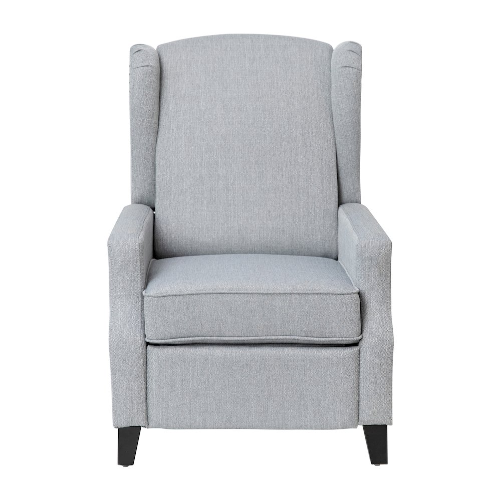 Traditional Slim Push Back Recliner Chair. Picture 9
