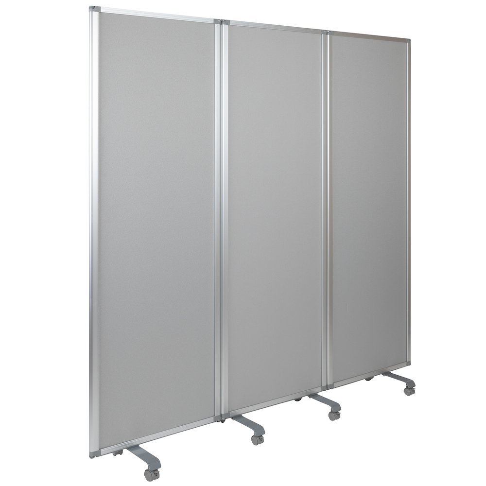 Double Sided Mobile Magnetic Whiteboard, 72"H x 24"W. Picture 6