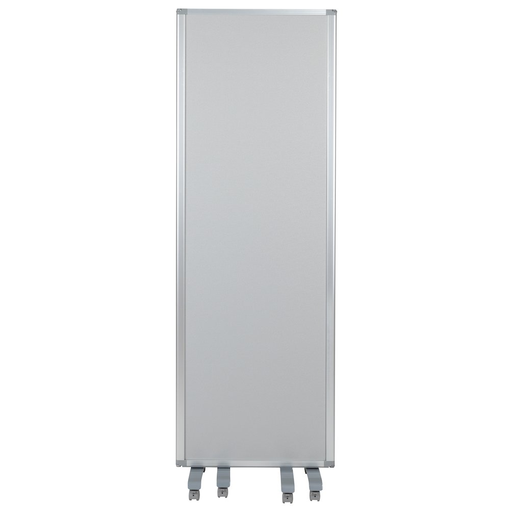 Double Sided Mobile Magnetic Whiteboard, 72"H x 24"W. Picture 9