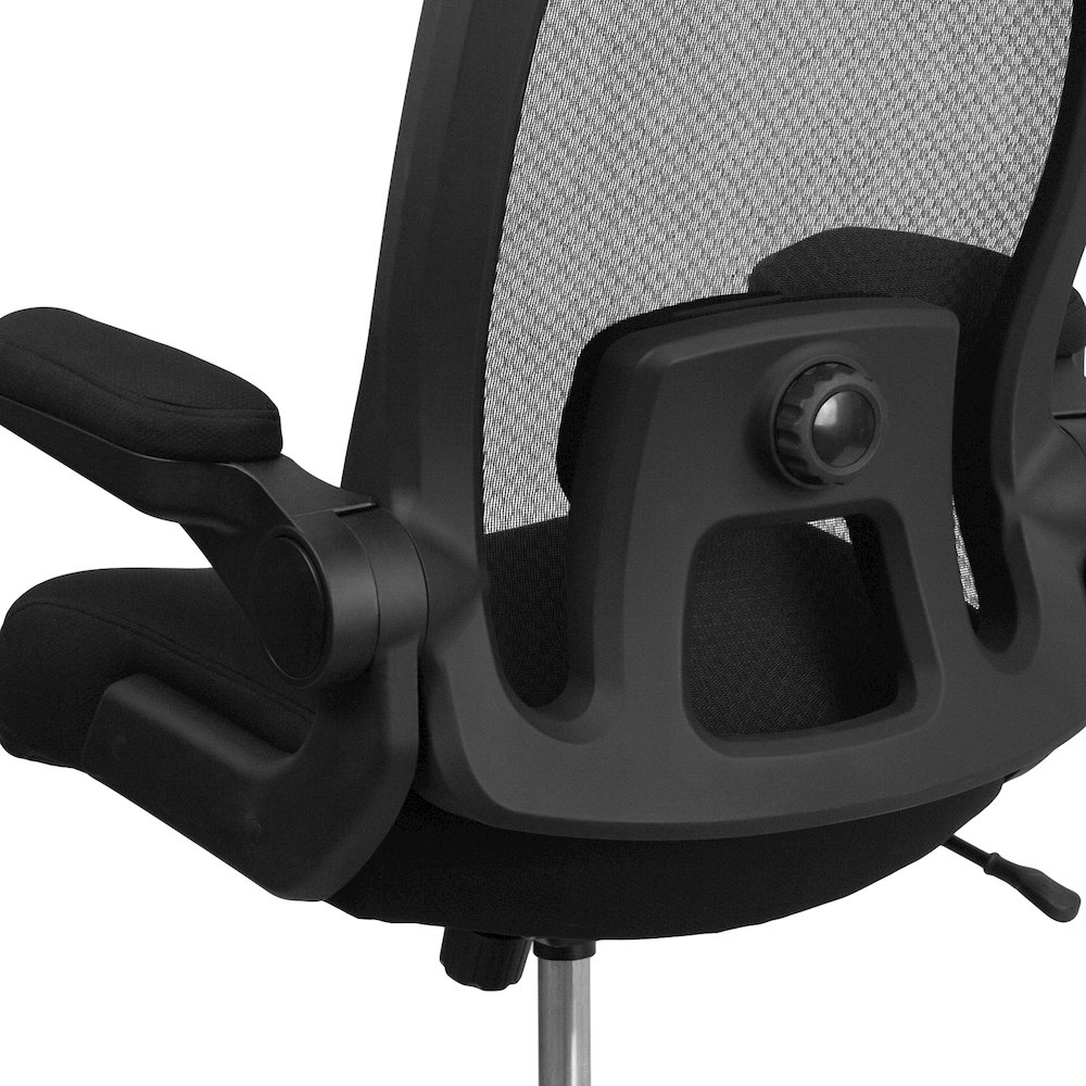Office Chair| Black Mesh Executive Swivel Office Chair. Picture 20
