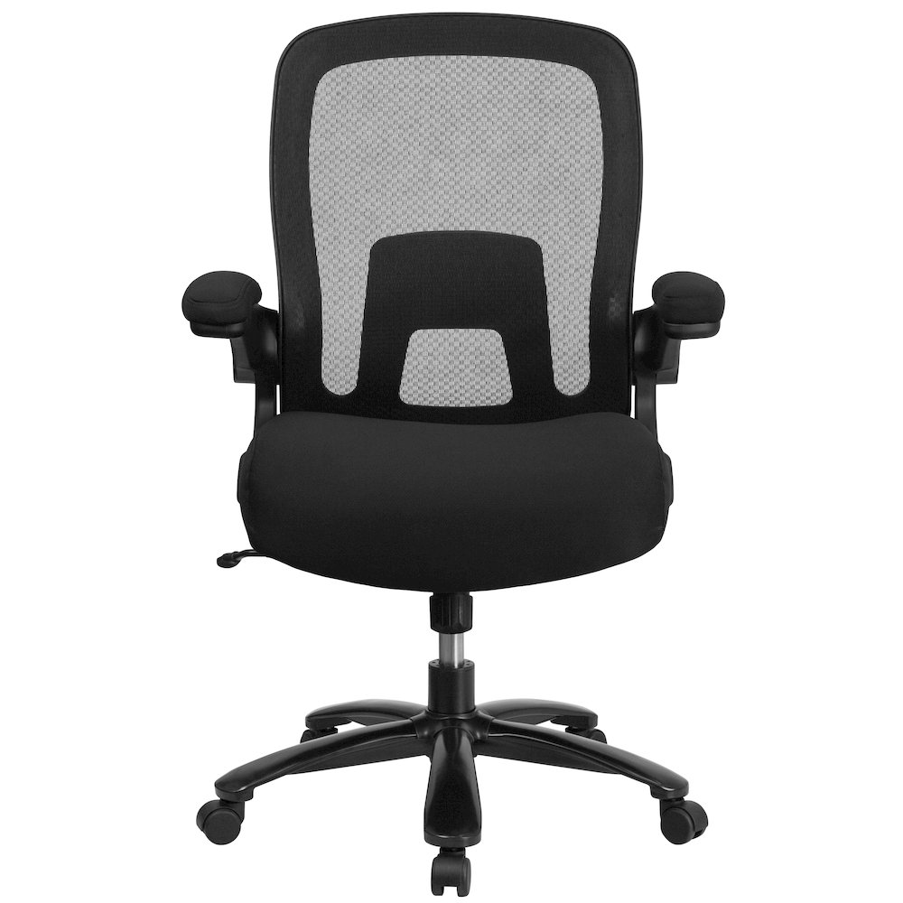 Office Chair| Black Mesh Executive Swivel Office Chair. Picture 19
