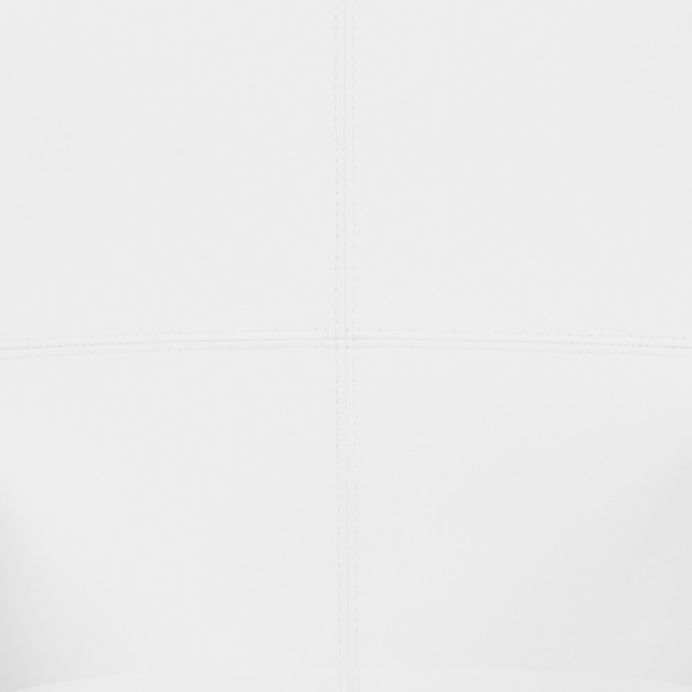 White LeatherSoft Executive Side Reception Chair with Mahogany Legs. Picture 12