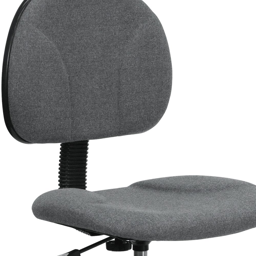 Gray Fabric Drafting Chair (Cylinders: 22.5''-27''H or 26''-30.5''H). Picture 8