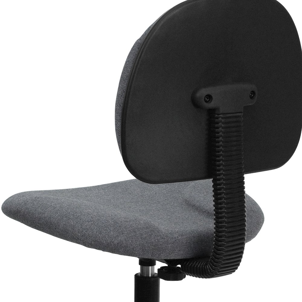 Gray Fabric Drafting Chair (Cylinders: 22.5''-27''H or 26''-30.5''H). Picture 11