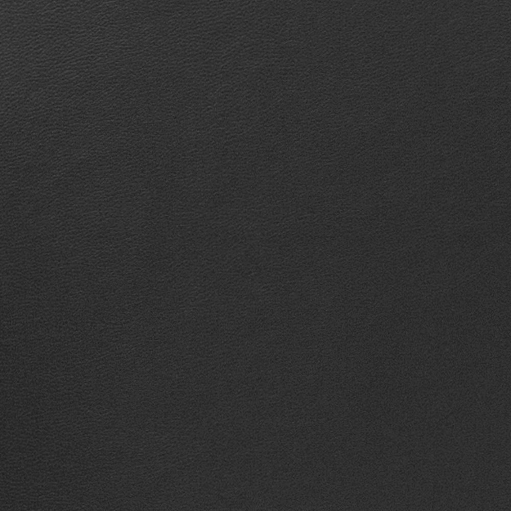 Recliner and Ottoman with Swivel Mahogany Wood Base in Black LeatherSoft. Picture 12