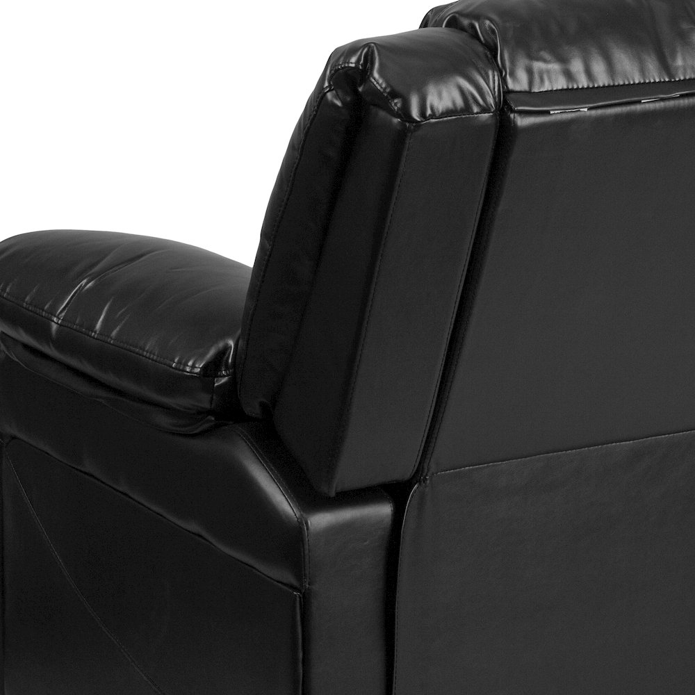 Black LeatherSoft Recliner. Picture 10