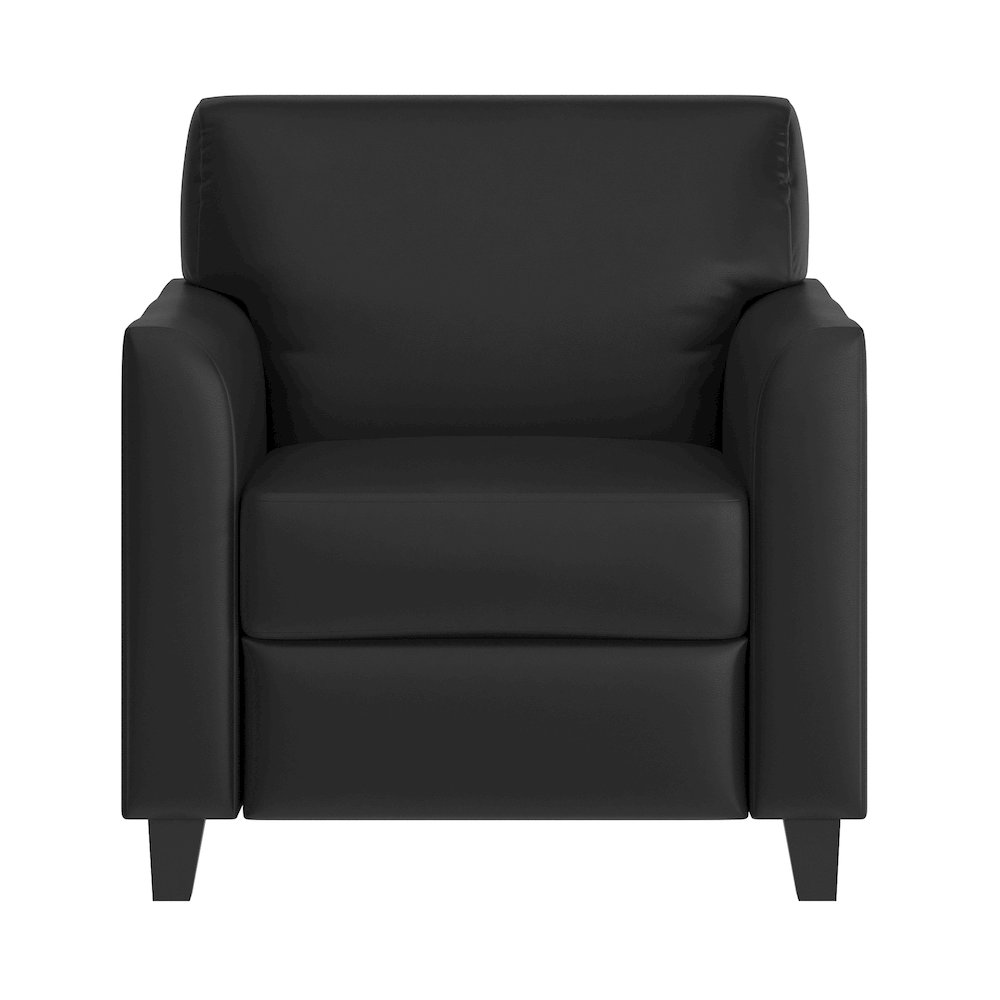 Diplomat Black LeatherSoft Chair. Picture 9