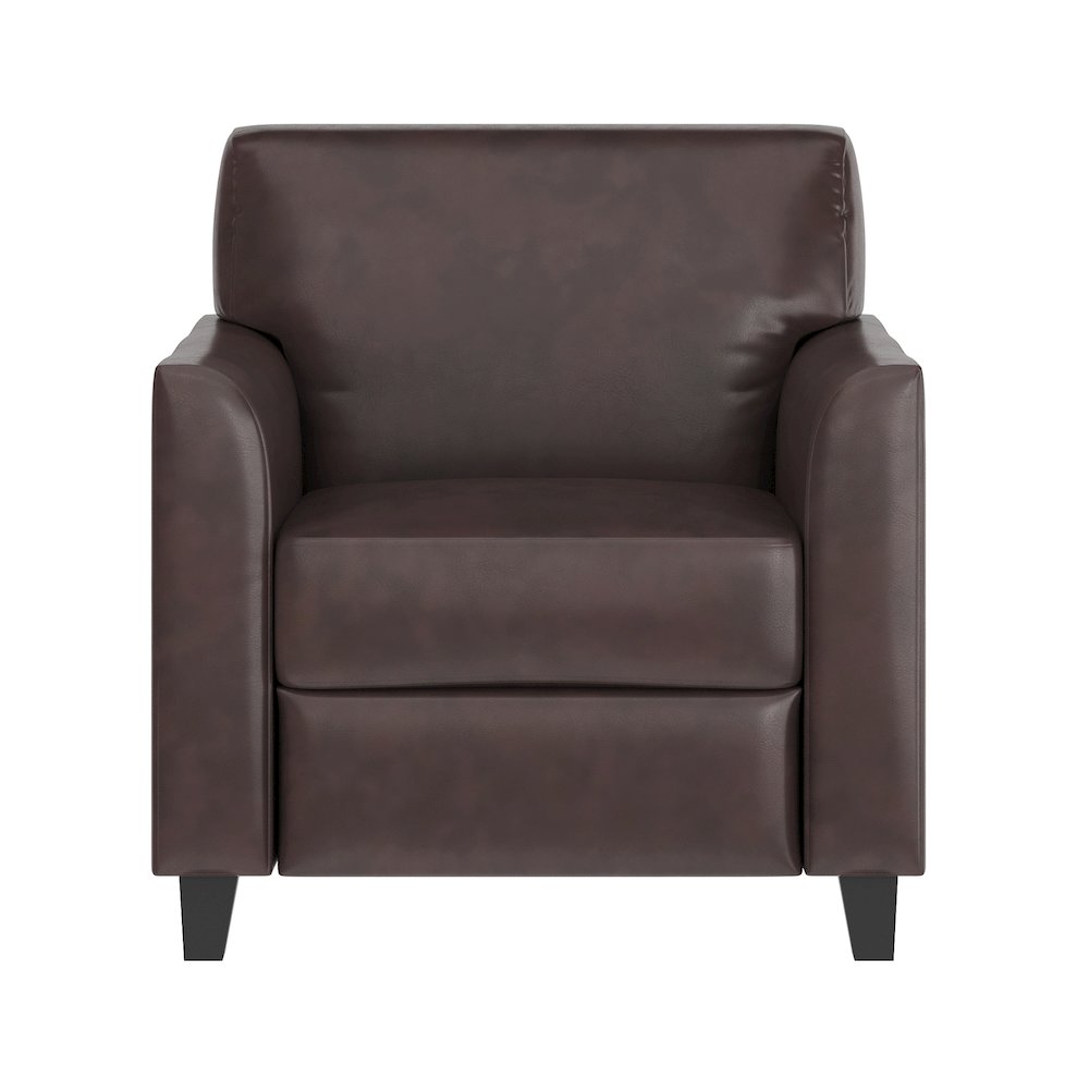 Diplomat Brown LeatherSoft Chair. Picture 9