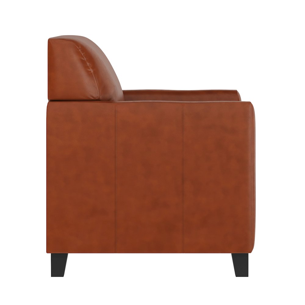 Diplomat Cognac LeatherSoft Chair. Picture 8