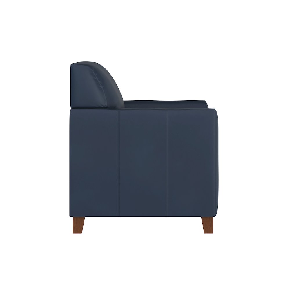 HERCULES Diplomat Series Navy LeatherSoft Chair. Picture 8