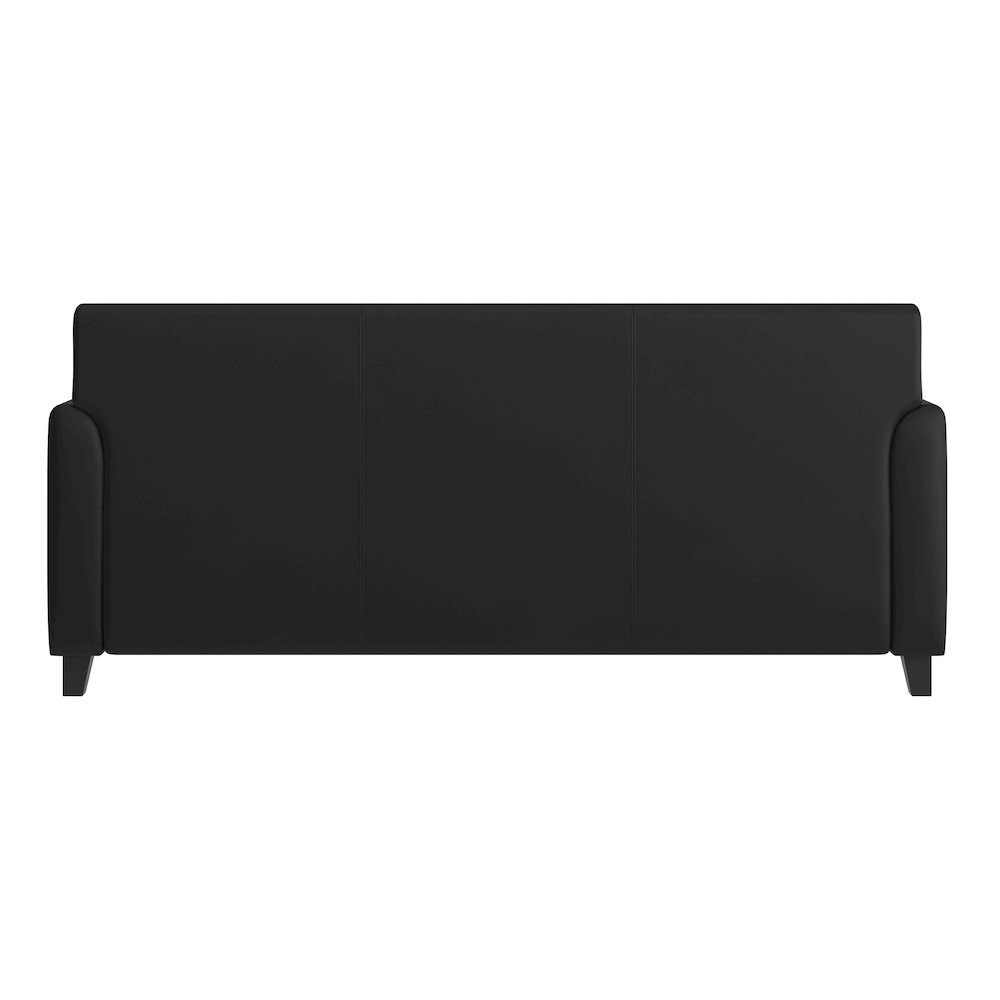 Diplomat Black LeatherSoft Sofa. Picture 6