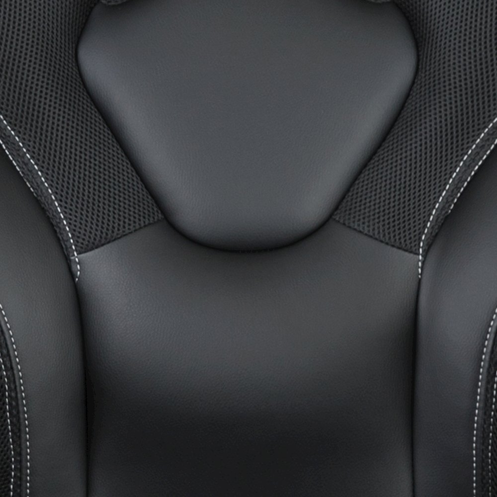 X10 Gaming Chair Racing Office Computer Swivel Chair, Black LeatherSoft. Picture 15