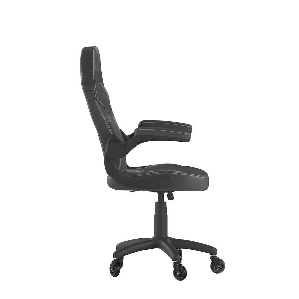 X10 Gaming Chair Racing Office Computer Chair, Black LeatherSoft. Picture 8