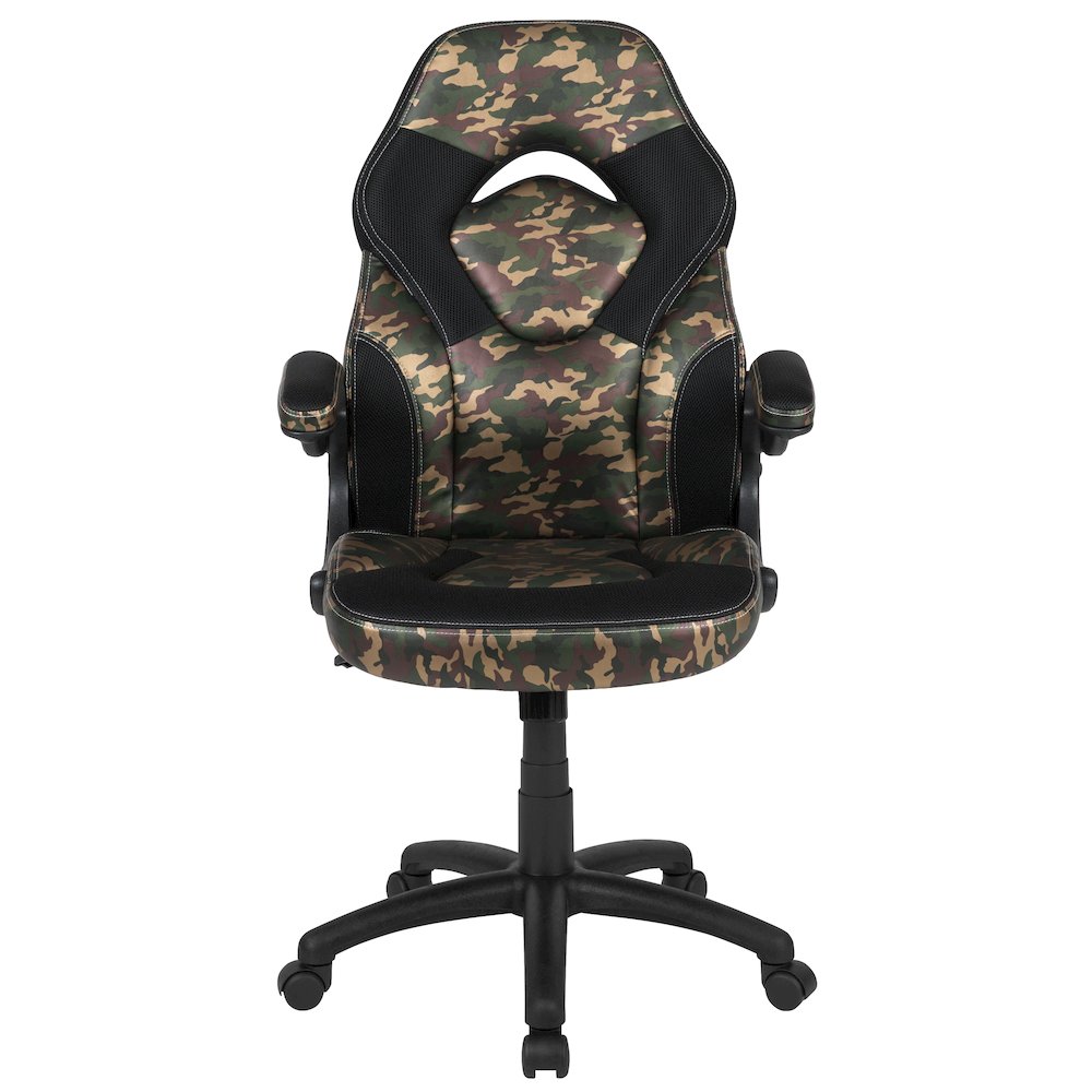 X10 Gaming Chair Racing Office Computer Swivel Chair, Camouflage/Black. Picture 11