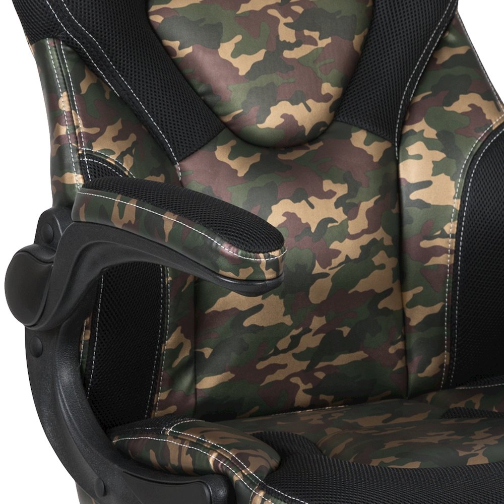 X10 Gaming Chair Racing Office Computer Swivel Chair, Camouflage/Black. Picture 9