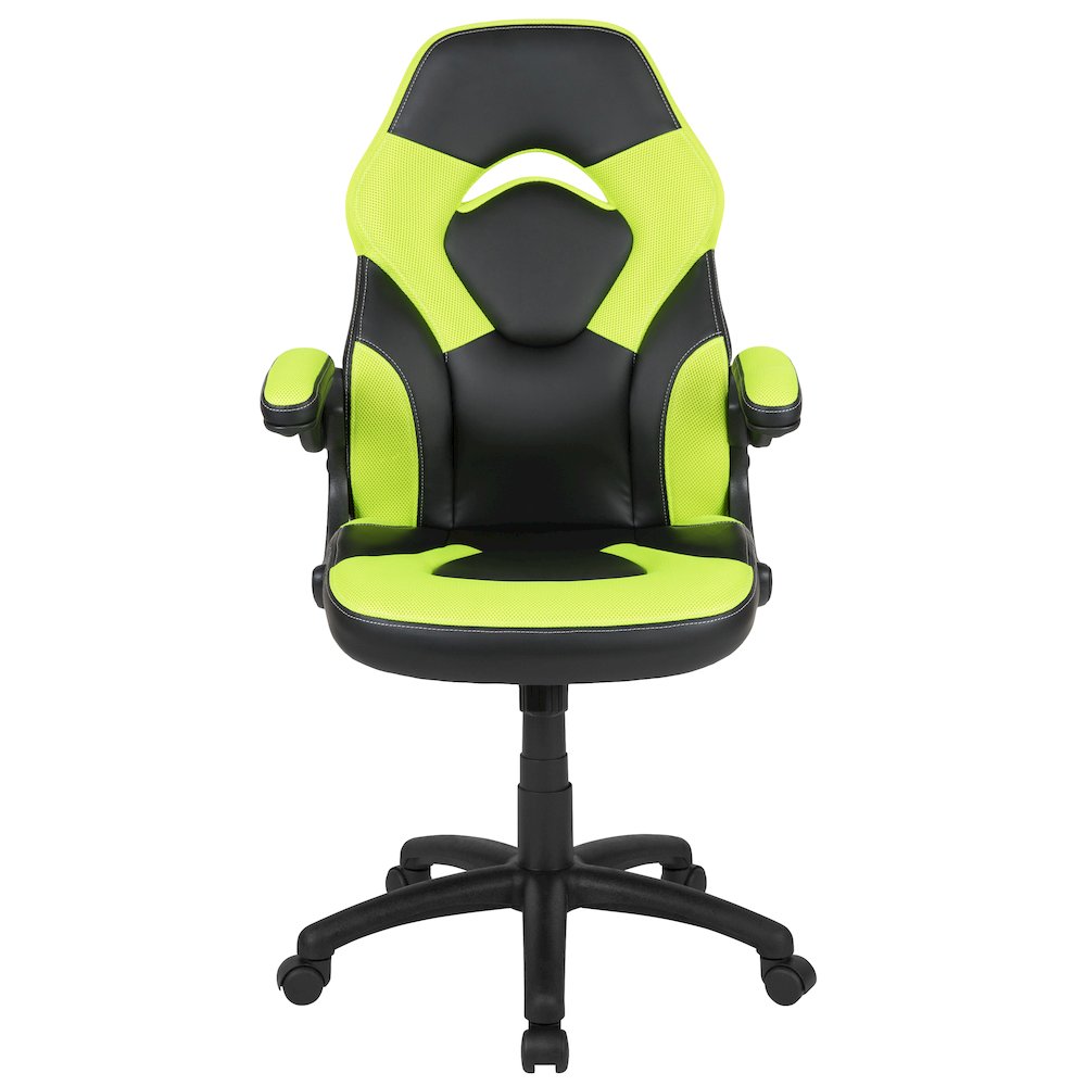 X10 Gaming Chair Racing Office Computer Swivel Chair, Neon Green/Black. Picture 11