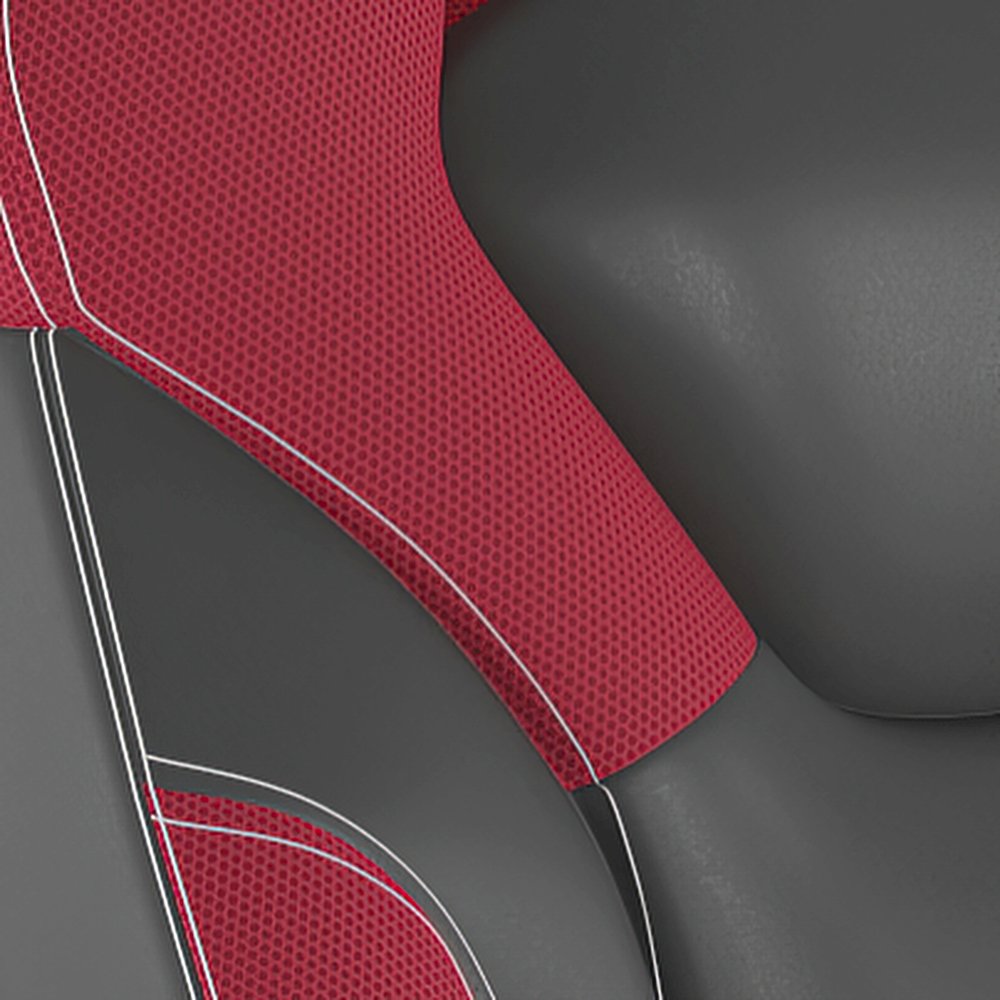 X10 Gaming Chair Racing Office Computer Chair, Red/Black LeatherSoft. Picture 9