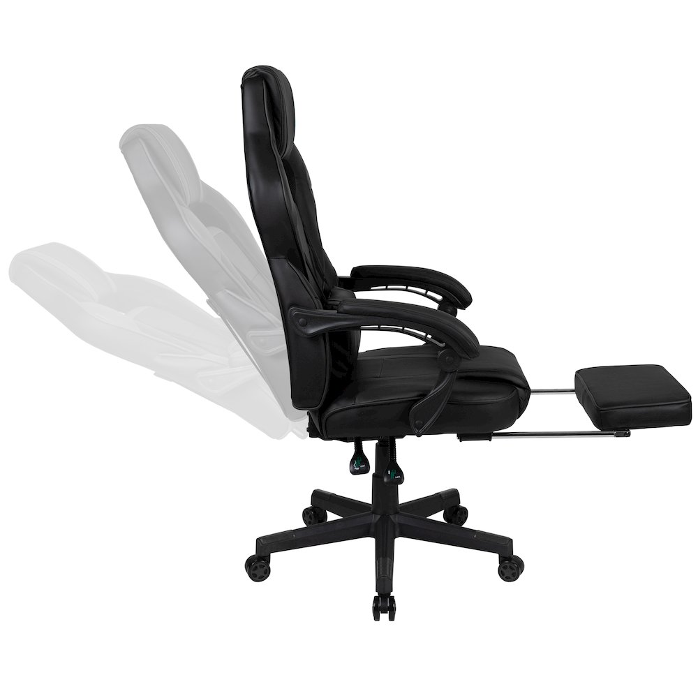 X40 Gaming Chair Racing Computer Chair - Black. Picture 13