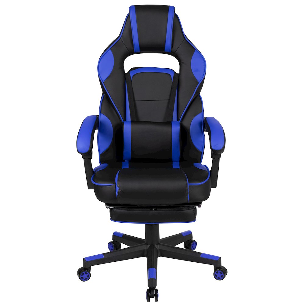 X40 Gaming Chair Racing Computer Chair - Black/Blue. Picture 11