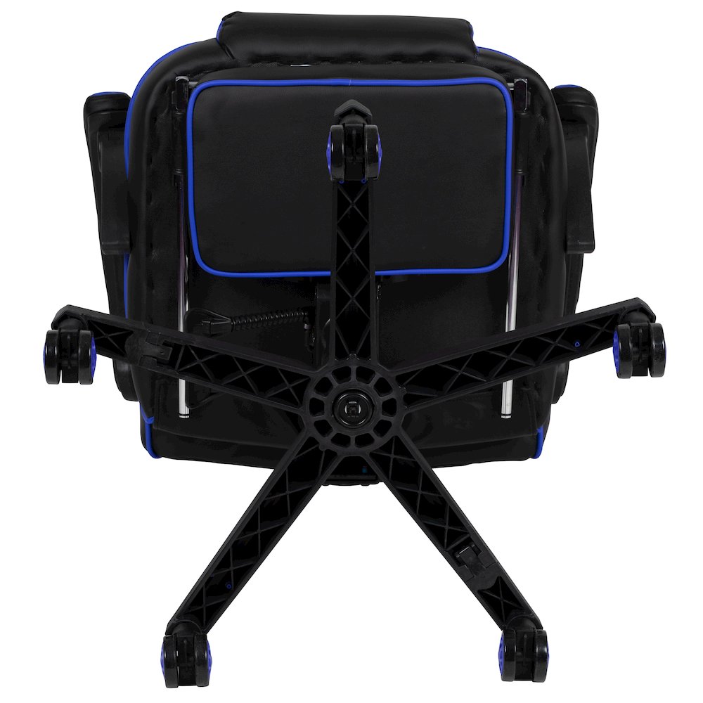 X40 Gaming Chair Racing Computer Chair - Black/Blue. Picture 13