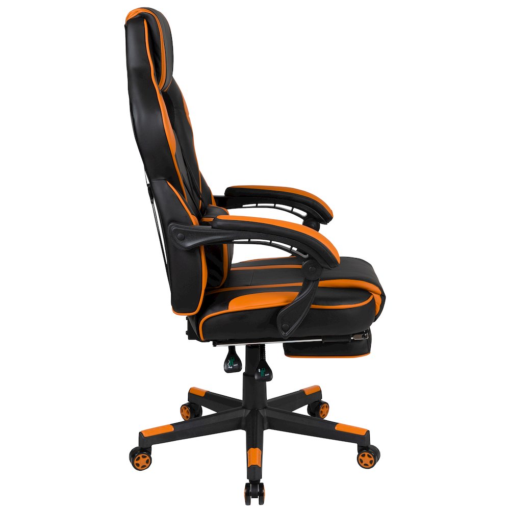 X40 Gaming Chair Racing Computer Chair - Black/Orange. Picture 10