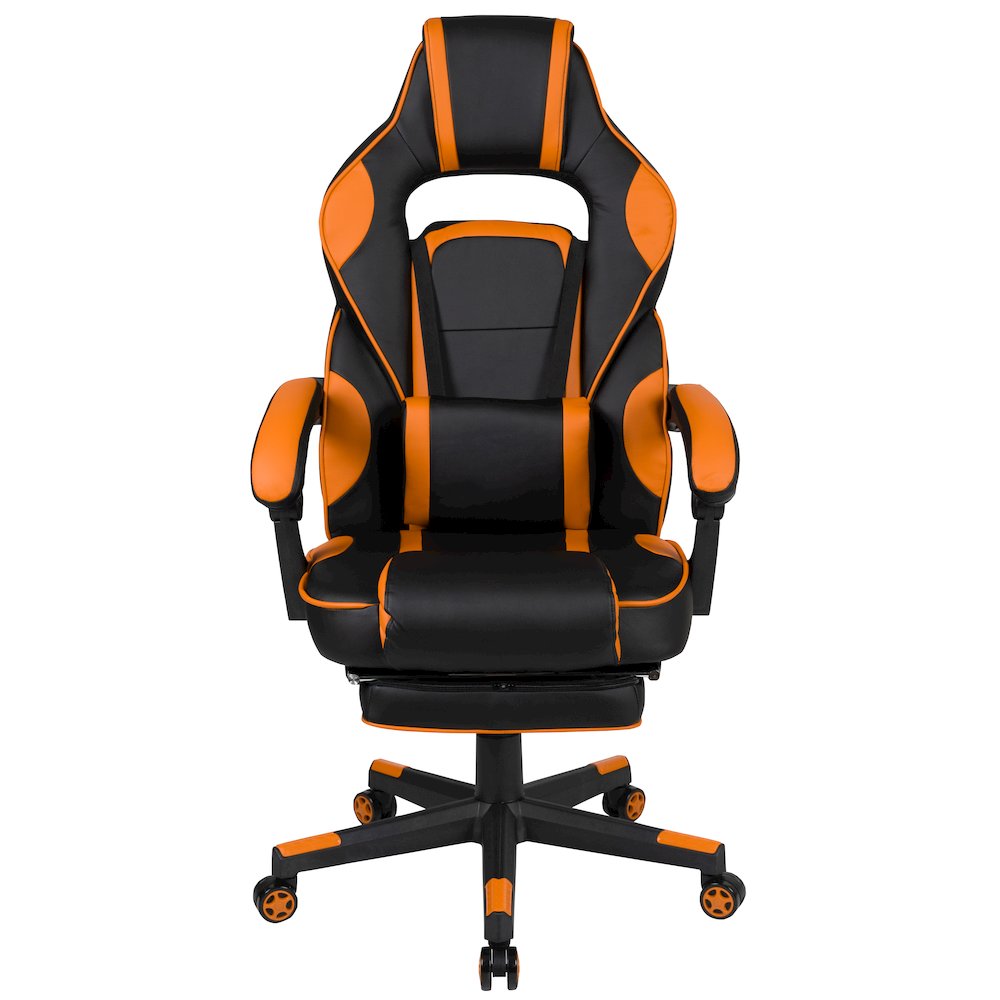 X40 Gaming Chair Racing Computer Chair - Black/Orange. Picture 11