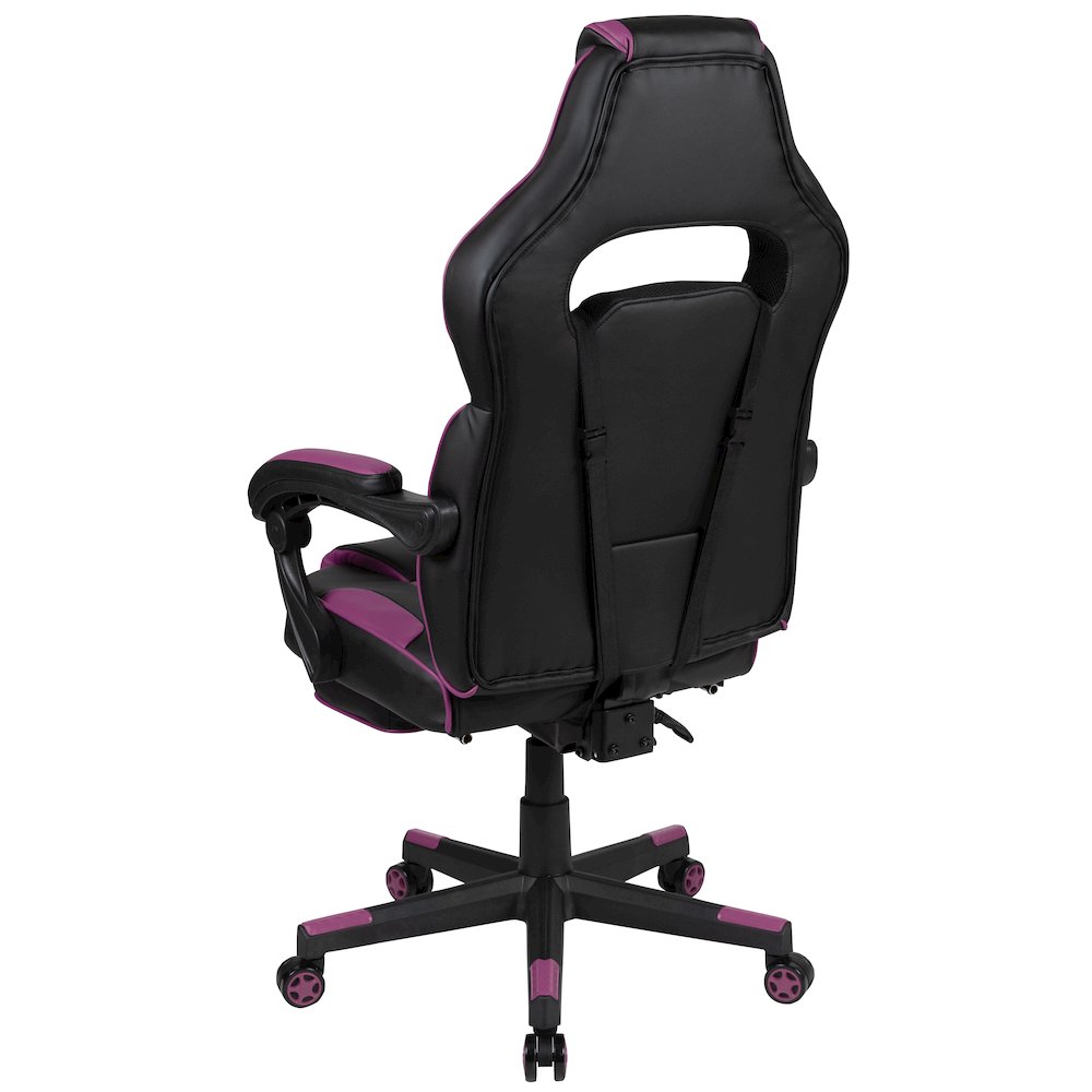 X40 Gaming Chair Racing Computer Chair - Black/Purple. Picture 8