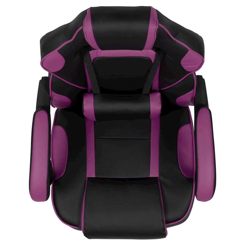 X40 Gaming Chair Racing Computer Chair - Black/Purple. Picture 12