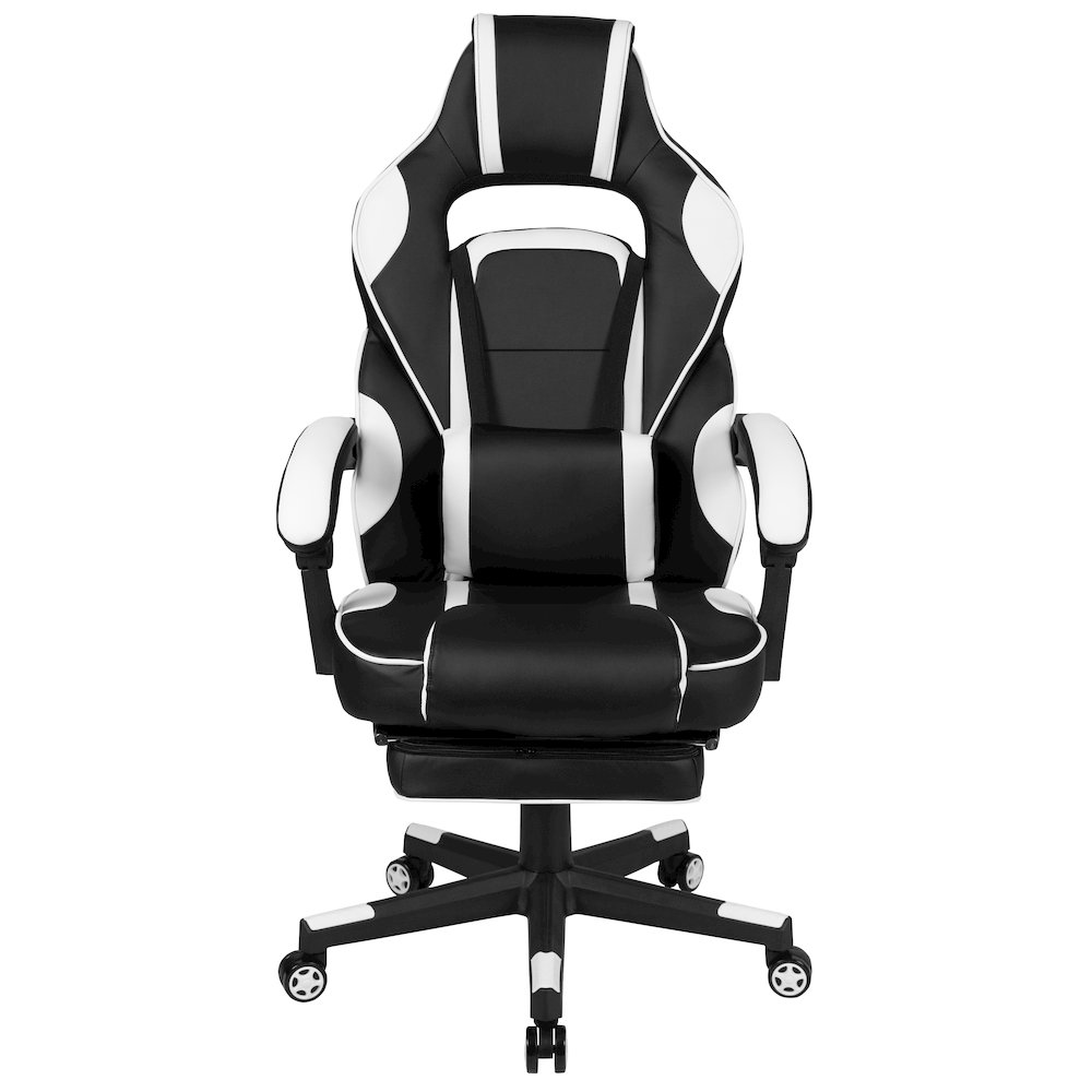X40 Gaming Chair Racing Computer Chair - White. Picture 11