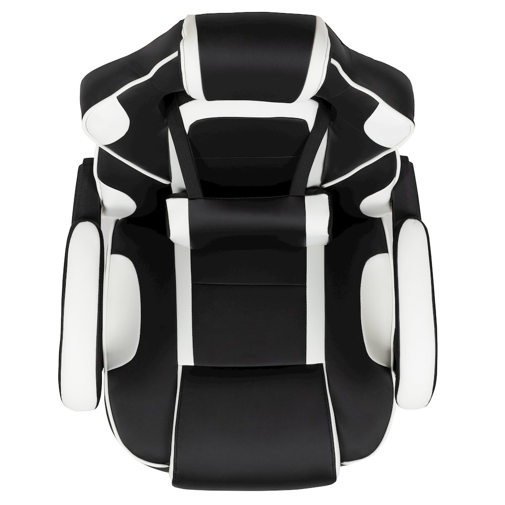 X40 Gaming Chair Racing Computer Chair - White. Picture 12