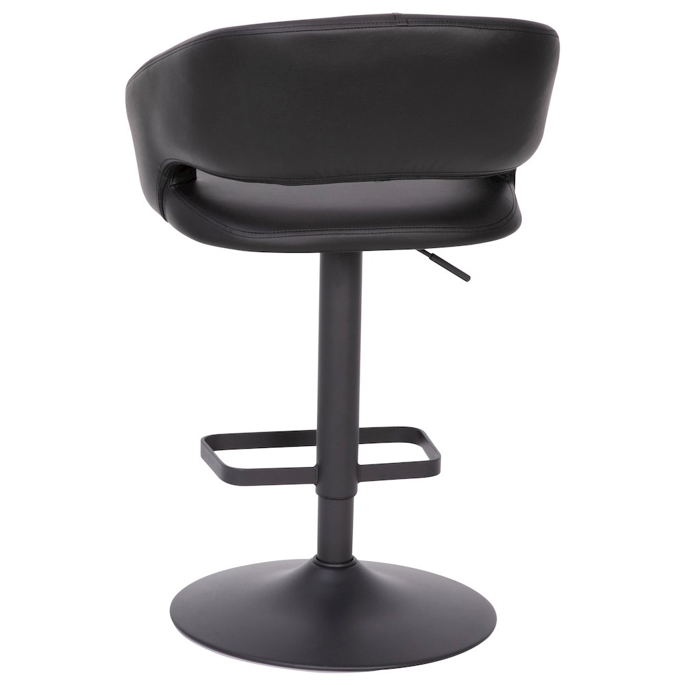 Contemporary Adjustable Swivel Bar Stool. Picture 8