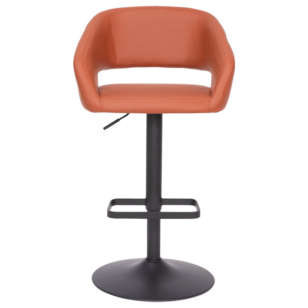 Contemporary Adjustable Swivel Bar Stool. Picture 8