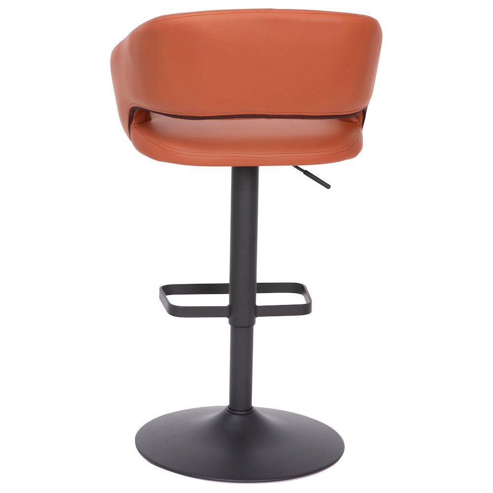 Contemporary Adjustable Swivel Bar Stool. Picture 11