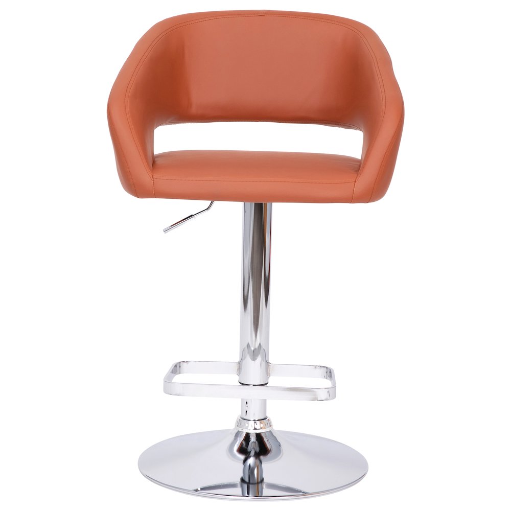 Contemporary Adjustable Swivel Bar Stool. Picture 11