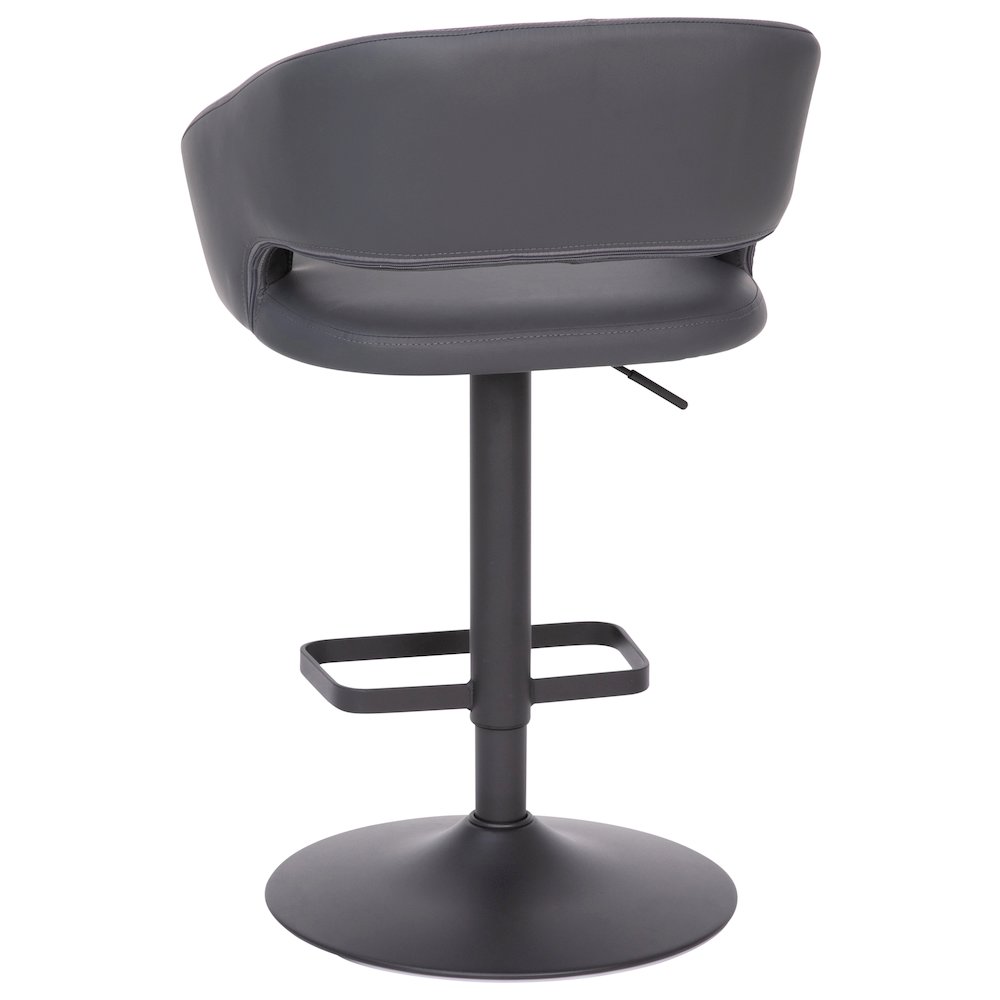 Contemporary Adjustable Swivel Bar Stool. Picture 8