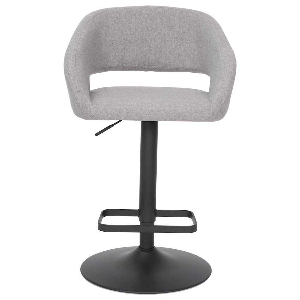 Contemporary Adjustable Swivel Bar Stool. Picture 11
