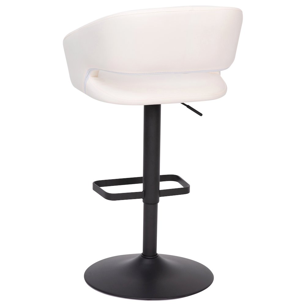 Contemporary Adjustable Swivel Bar Stool. Picture 8