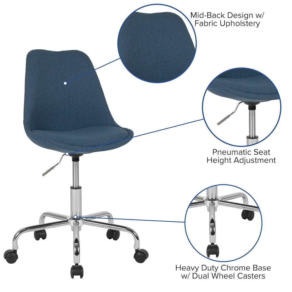 Contemporary Task Office Chair. Picture 6