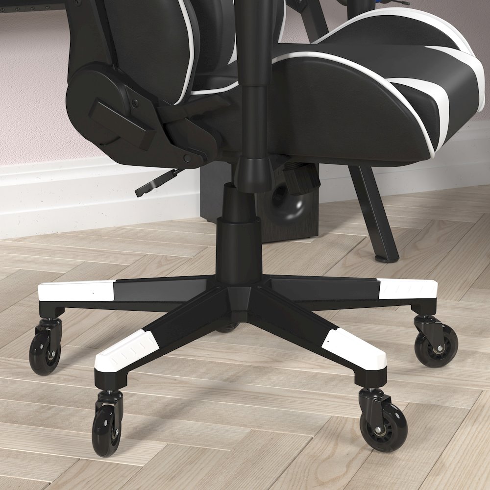 X20 Gaming Chair Racing Office Computer Chair with Back and Roller Wheels. Picture 7