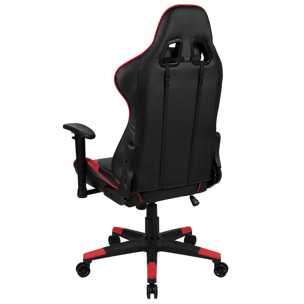X20 Gaming Chair Racing Office Computer Swivel Chair with Fully Back in Red. Picture 7