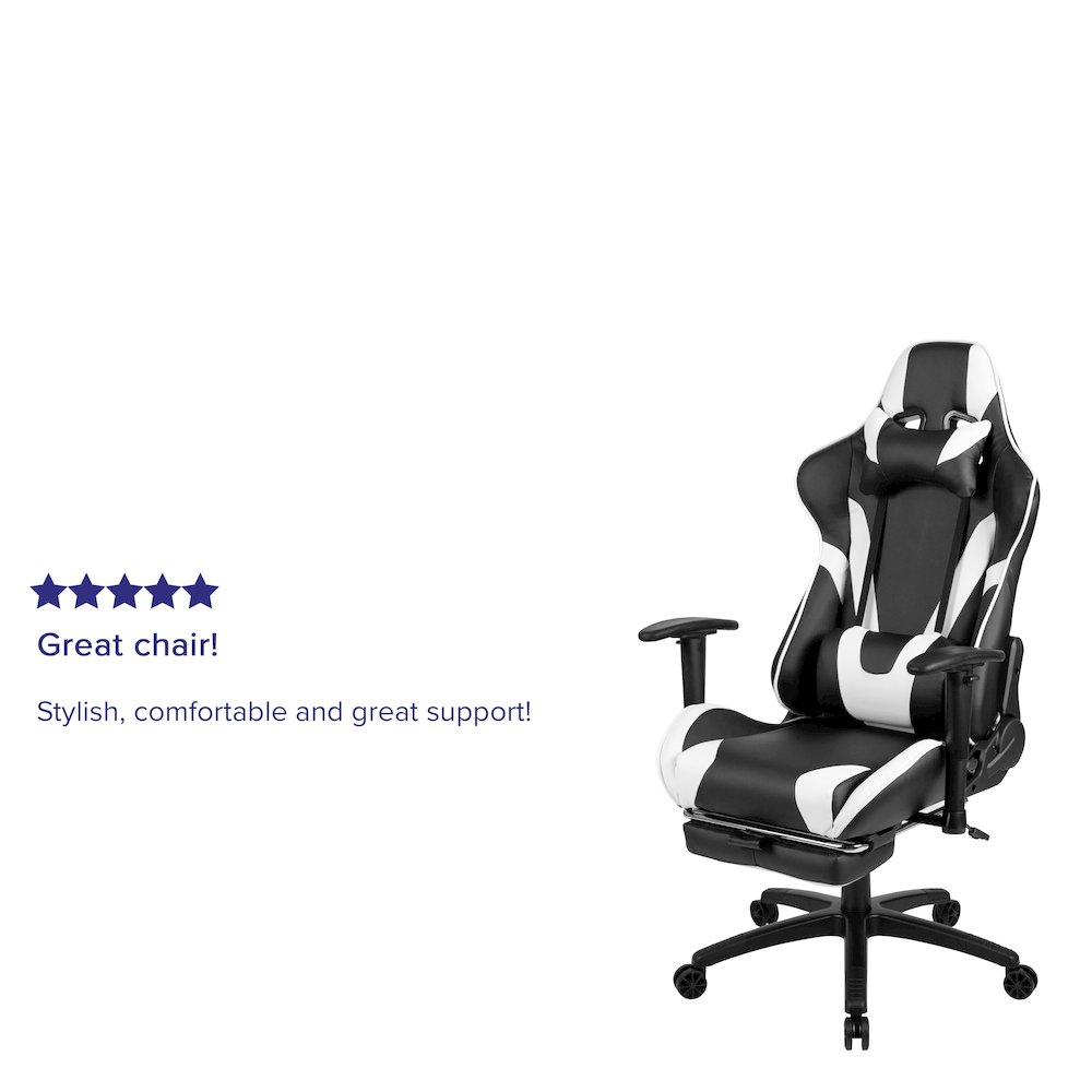 X30 Gaming Chair Racing Office Computer Chair with Fully Back. Picture 4